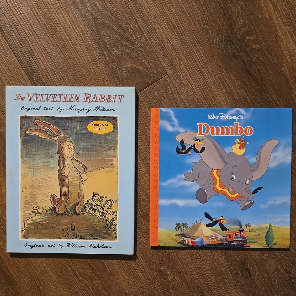 The Velveteen Rabbit and Dumbo Books